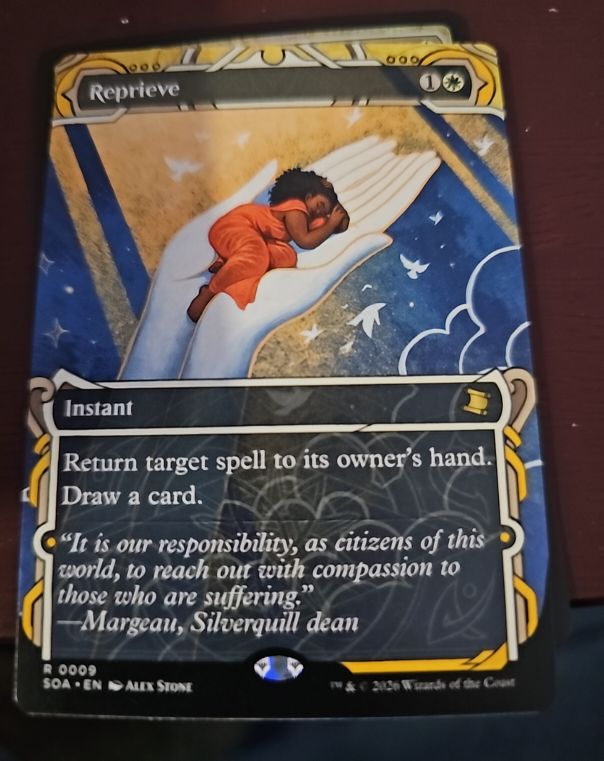 2020 Magic: The Gathering #9 Reprieve — front