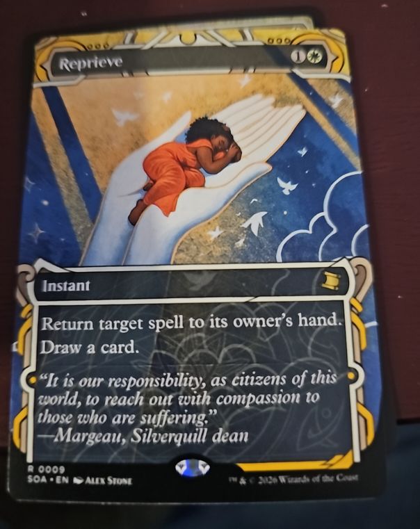 2020 Wizards of the Coast Secrets of Strixhaven: Mystical Archive #0009 Reprieve — front