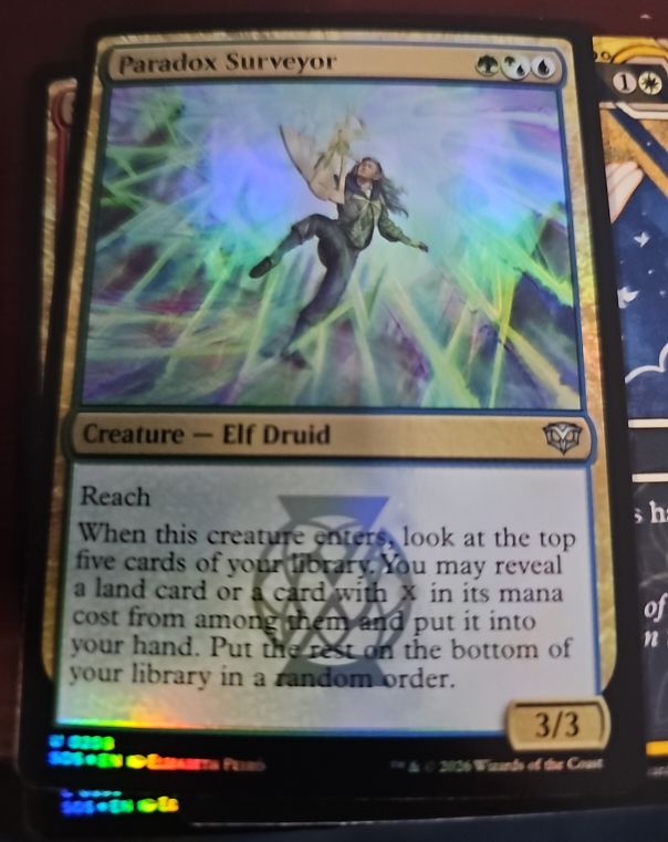 2021 Magic: The Gathering #208 Paradox Surveyor — front