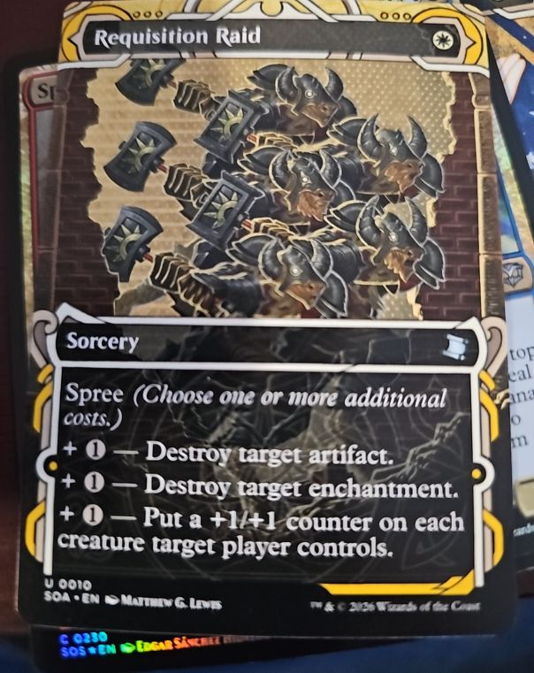 Requisition Raid #10 Secrets of Strixhaven: Mystical Archive — front