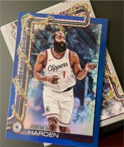 2025-26 Topps Holiday #H113 James Harden — front