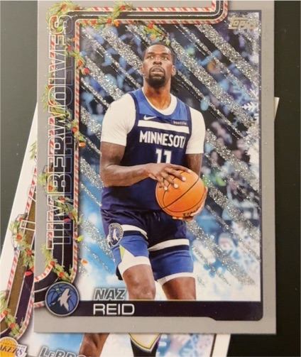 2025-26 Topps Holiday #H85 Naz Reid — front