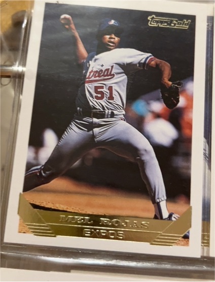 1993 Topps Gold #341 Mel Rojas — front