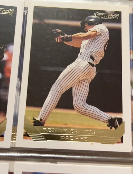 1993 Topps Gold #220 Benny Santiago — front