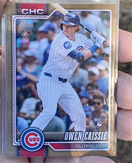 2026 Topps Series 1 #233 Owen Caissie — front