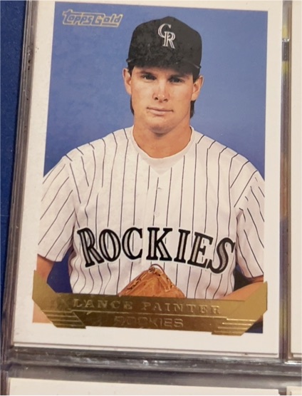 1993 Topps Gold #738 Lance Painter — front