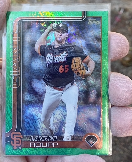2025 Topps Update Series #US135 Landen Roupp — front
