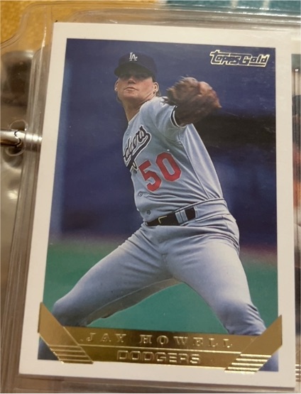 1993 Topps Gold #311 Jay Howell — front