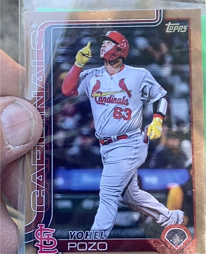 2025 Topps Update #US120 Yohel Pozo — front