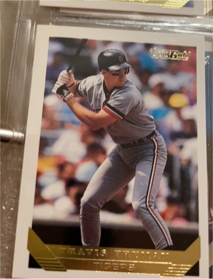 1993 Topps Gold #392 Travis Fryman — front