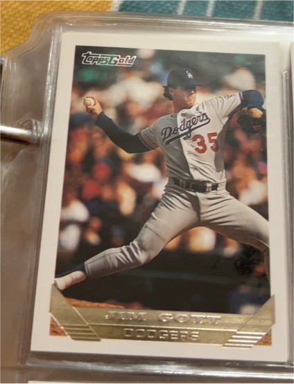 1993 Topps Gold #418 Jim Gott — front