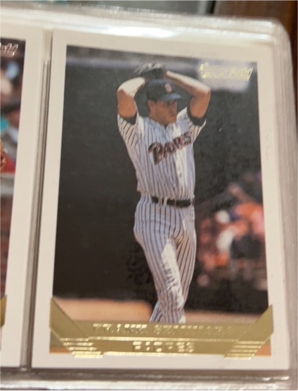 1993 Topps Gold #399 Frank Seminara — front