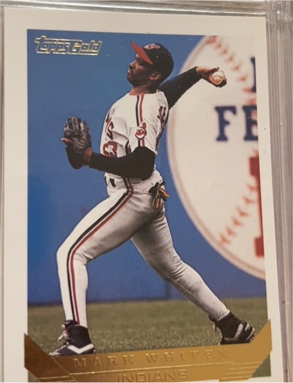 1993 Topps #277 Mark Whiten — front