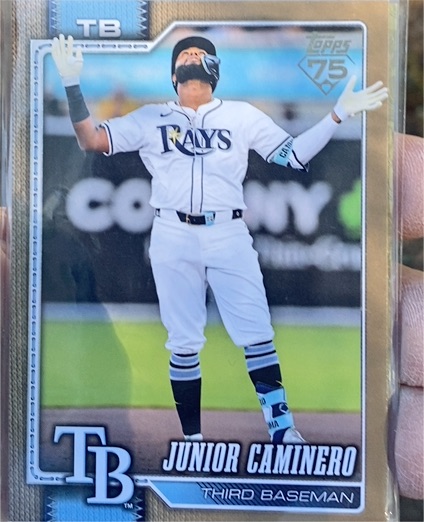 2026 Topps Series 1 #328 Junior Caminero — front