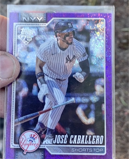 2026 Topps Series 1 #88 José Caballero — front