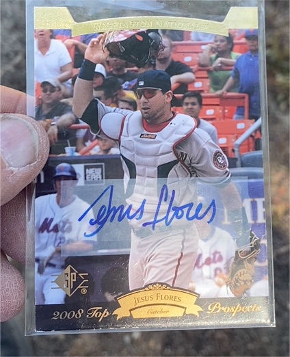 2008 Upper Deck SP #195 Jesus Flores — front