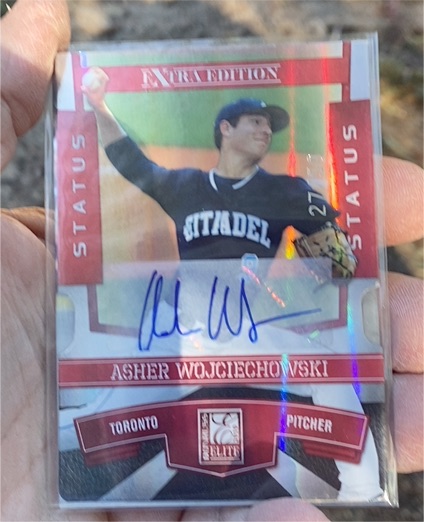 2010 Donruss Elite Extra Edition #6 Asher Wojciechowski — front