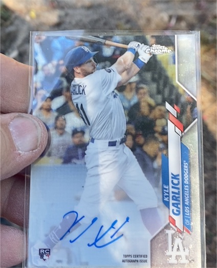 2020 Topps Chrome #RA-KG Kyle Garlick — front