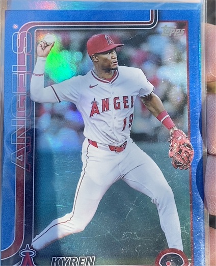2025 Topps Update #US15 Kyren Paris — front