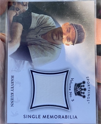 2022 Sportkings Volume 3 #SM-HK Harvey Kuenn — front