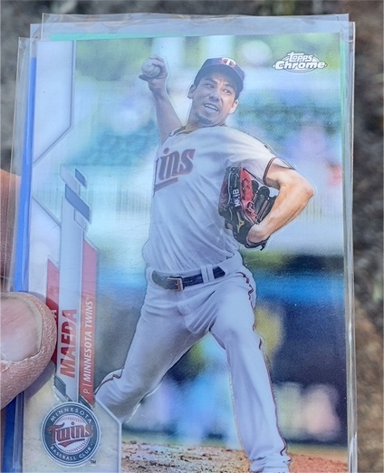 2020 Topps Chrome Update #U-16 Kenta Maeda — front