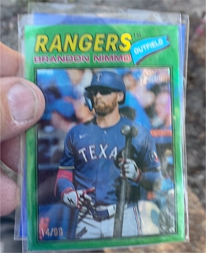 2026 Topps Heritage #119 Brandon Nimmo — front