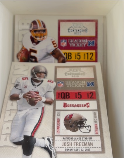 2010 Playoff Contenders #93 Josh Freeman — front