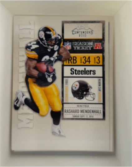 2010 Panini Playoff Contenders #78 Rashard Mendenhall — front