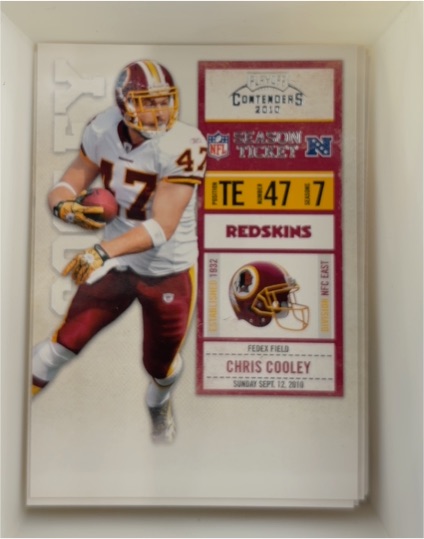 2010 Playoff Contenders #98 Chris Cooley — front
