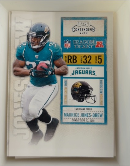 2010 Playoff Contenders #44 Maurice Jones-Drew — front