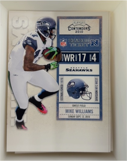 2010 Panini Playoff Contenders #86 Mike Williams — front