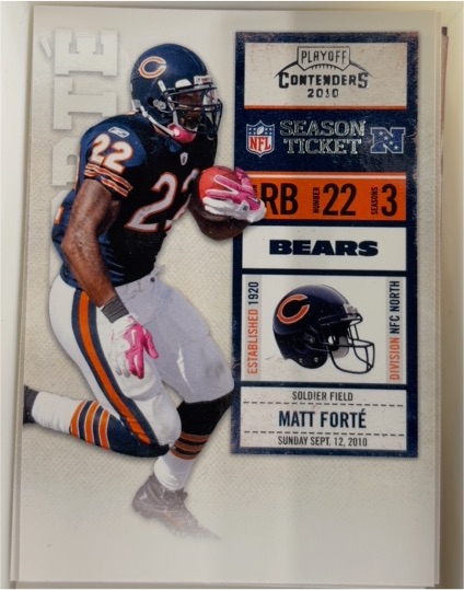 2010 Panini Playoff Contenders #18 Matt Forté — front