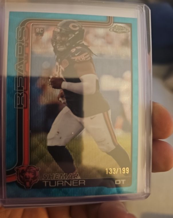 2025 Topps Chrome #303 Shemar Turner — front