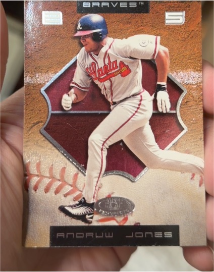 1997 Skybox Metal Universe #30 Andruw Jones — front