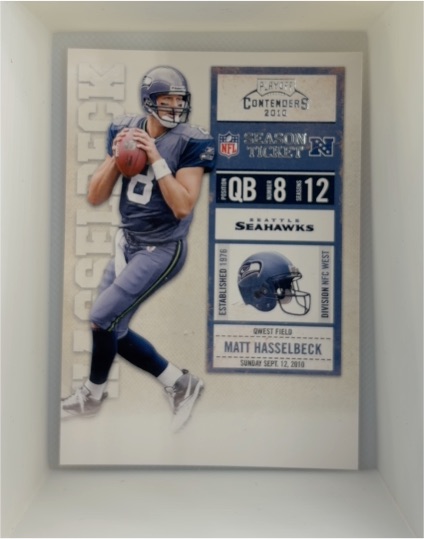 2010 Playoff Contenders #88 Matt Hasselbeck — front