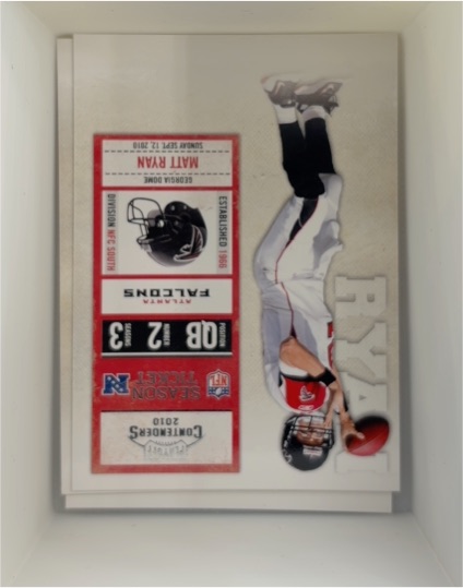 2010 Playoff Contenders #4 Matt Ryan — front