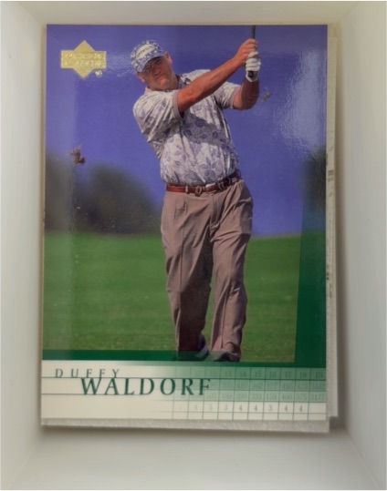 2001 Upper Deck Golf #15 Duffy Waldorf — front