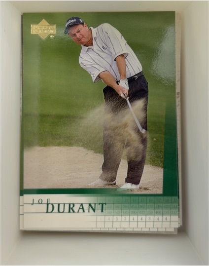 2001 Upper Deck Golf #46 Joe Durant — front