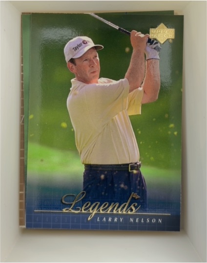 2001 Upper Deck Golf Legends #55 Larry Nelson — front
