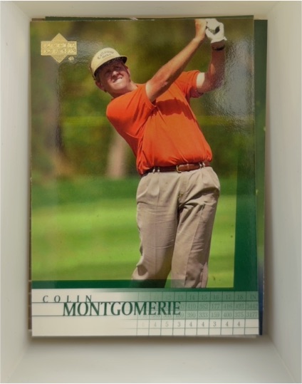 2001 Upper Deck #9 Colin Montgomerie — front