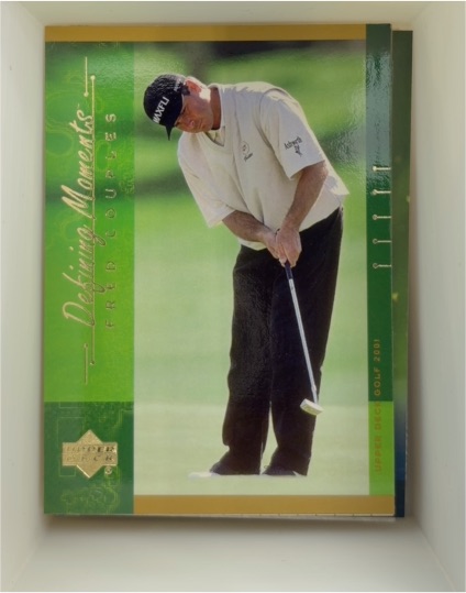 2001 Upper Deck Defining Moments #131 Fred Couples — front