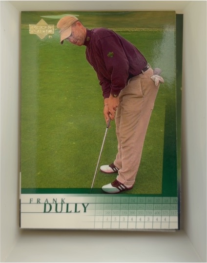 2001 Upper Deck Golf #17 Frank Dully — front