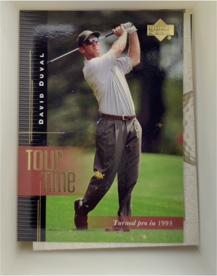 2001 Upper Deck Tour Time #177 David Duval — front