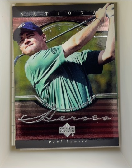2001 Upper Deck National Heroes #NH9 Paul Lawrie — front
