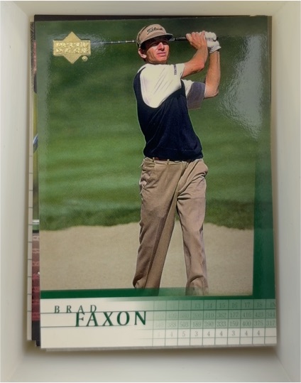 2001 Upper Deck #32 Brad Faxon — front