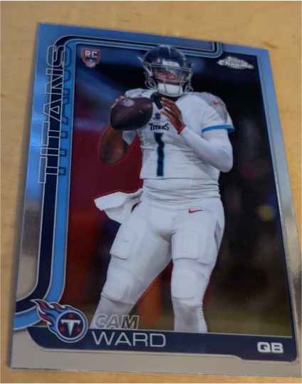 2025 Topps Chrome #314 Cam Ward — front