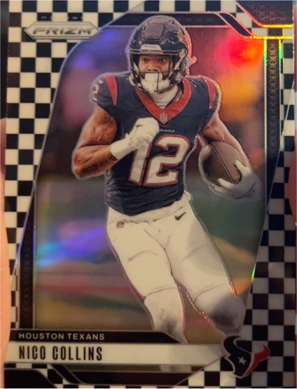 2024 Panini Prizm #113 Nico Collins — front