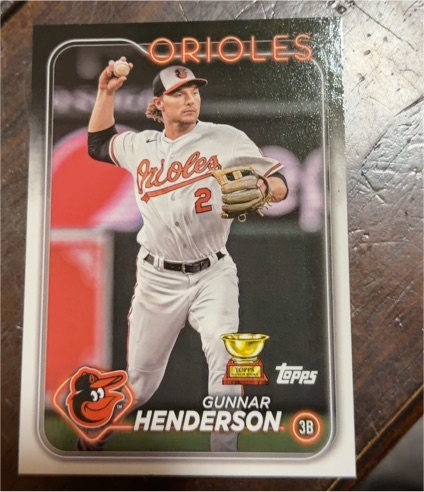 2024 Topps Series 2 #450 Gunnar Henderson — front
