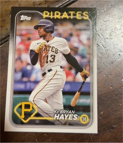 2024 Topps Series 1 #218 Ke'Bryan Hayes — front