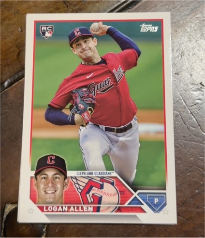 2023 Topps Update #US233 Logan Allen — front
